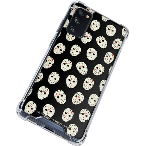 Warner Bros Friday the 13th Jason Voorhees Pattern Galaxy S20 FE Clear Case